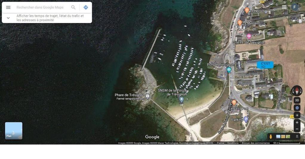 A Moins De 100 Metres De La Mer A La Pointe De Trevignon Tregunc Ngoại thất bức ảnh